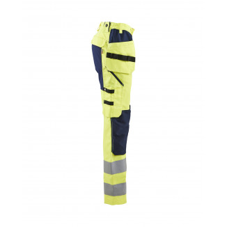 7163 Pantalon +stretch haute-visibilité femme