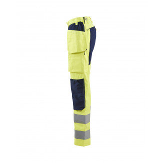 7163 Pantalon +stretch haute-visibilité femme