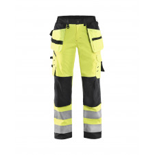 7167 Pantalon softshell haute-visibilité femme