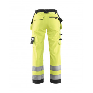 7167 Pantalon softshell haute-visibilité femme