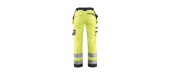 7167 Pantalon softshell haute-visibilité femme