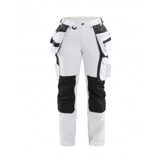 7179 Pantalon peintre stretch 4D femme