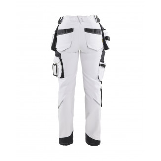 7179 Pantalon peintre stretch 4D femme