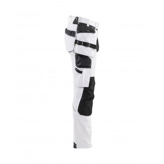 7179 Pantalon peintre stretch 4D femme