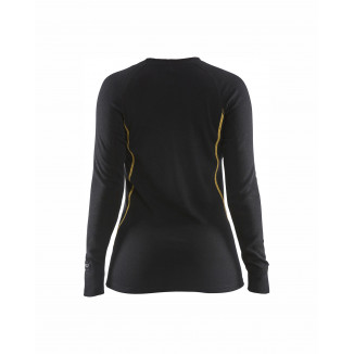 7213 Haut de sous-vêtement thermique manches longues retardant flamme femme