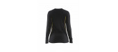 7213 Haut de sous-vêtement thermique manches longues retardant flamme femme
