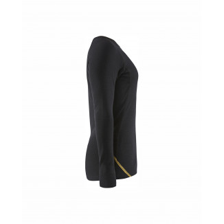 7213 Haut de sous-vêtement thermique manches longues retardant flamme femme
