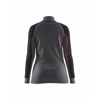 7299 Haut de sous-vêtement col zippé XWARM femme