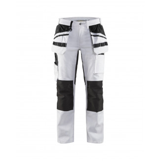 7910 Pantalon peintre +stretch femme