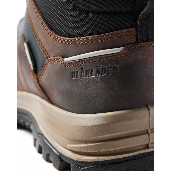 Chaussures de sécurité mi-hautes STORM cuir - 2492