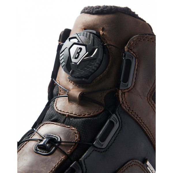 Chaussures de sécurité mi-hautes STORM cuir - 2492