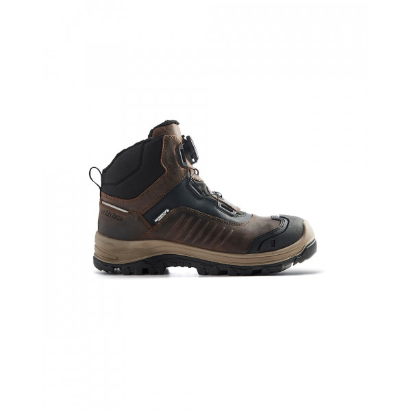 Chaussures de sécurité mi-hautes STORM cuir - 2492